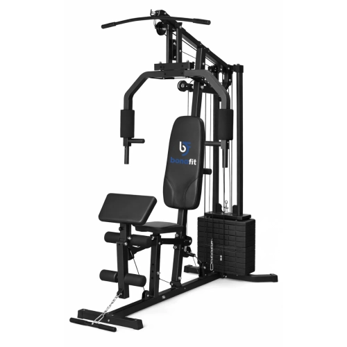 Estação de Musculação Completa Multifuncional com Banco Scott 66kg