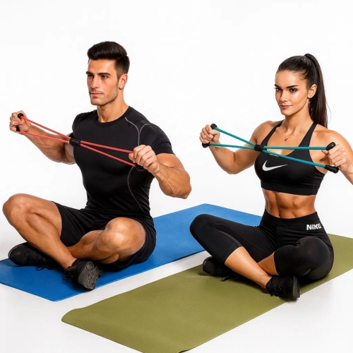 Expansor Corporal Ahead Sports para Treino e Exercícios Vermelho