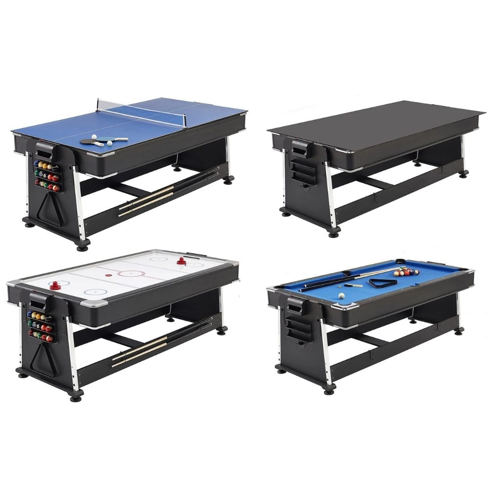 Mesa Multijogos 4 Em 1 Ping Pong Bilhar E Air Hockey Winmax