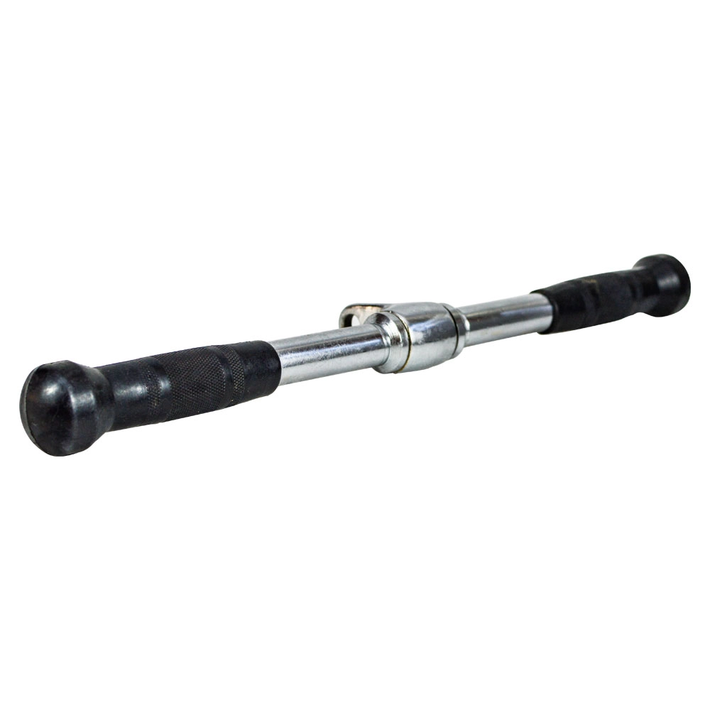 Pulley Puxador Reto Giratorio Emborrachado 50cm Ahead Sports