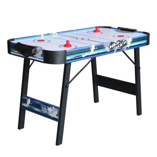 Mesa Hockey Air Completa Com Marcador Discos E Rebatedores