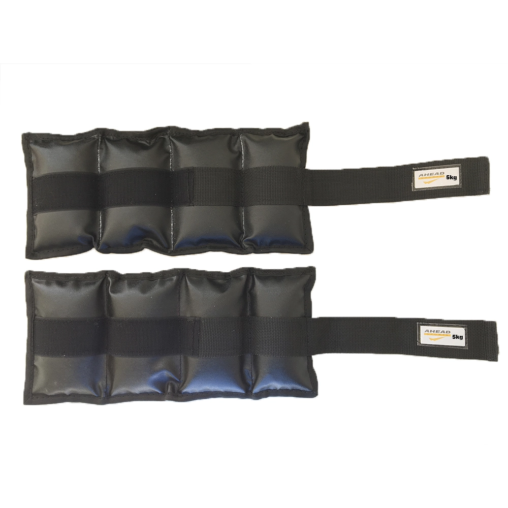 Par de Caneleiras de Peso 5kg Ahead Sports Treino Funcional, Musculação e Condicionamento Físico