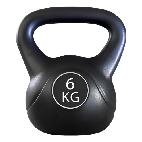 Kettlebell Ahead Sports 6 Kg Para Fitness E Crossfit Preto