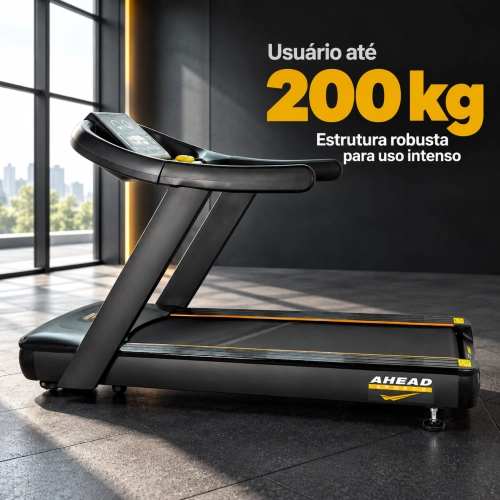 Kit 10 Esteiras Ergométricas Profissionais Ahead Sports 7HP Pico 20km/h