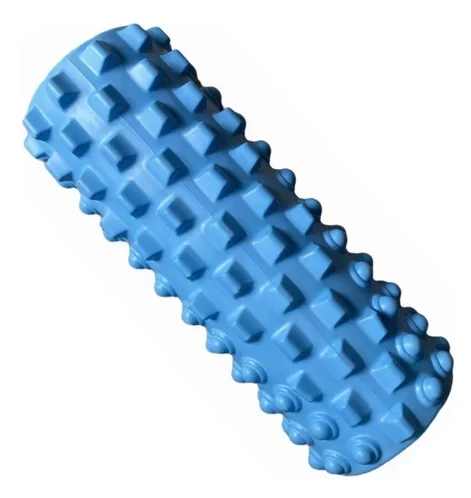 Kit Pilates 1 Rolo de Massagem + 1 Bola Azul