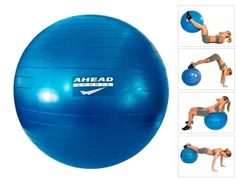 Kit Pilates 1 Rolo de Massagem + 1 Bola Azul