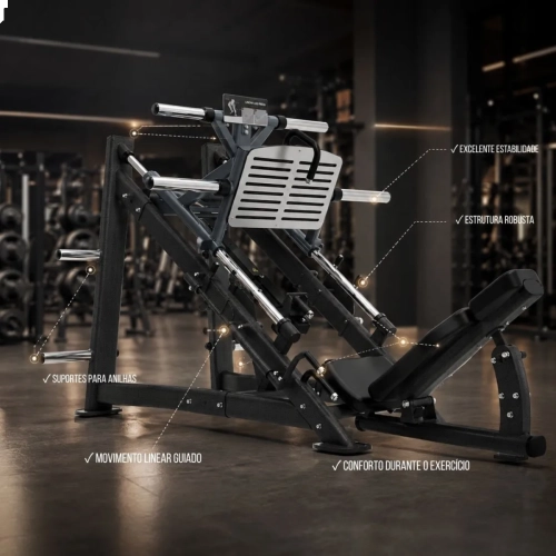 Leg Press Linear Profissional Ahead Sports Core X