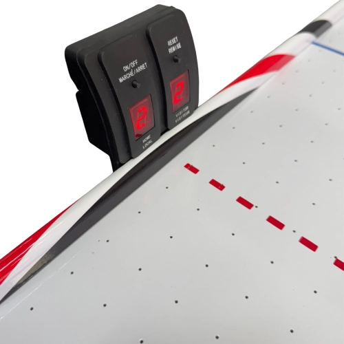 Mesa de Air Hockey Ahead Sports com Painel Digital em MDF