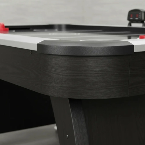 Mesa de Air Hockey Profissional 220V Aero Game Preta com Pontuação Eletrônica