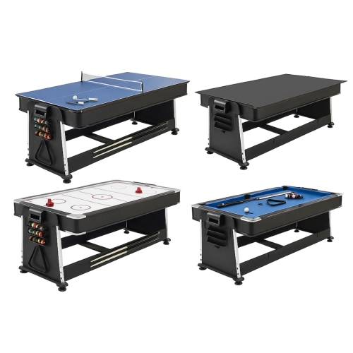 Mesa Multijogos 4 Em 1 Ping Pong Bilhar E Air Hockey Winmax