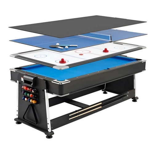 Mesa Multijogos 4 Em 1 Ping Pong Bilhar E Air Hockey Winmax