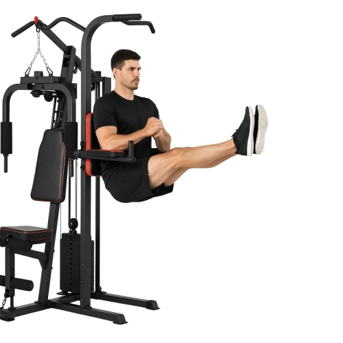 Multi Estação De Musculação 5 Frentes Completa Bonafit