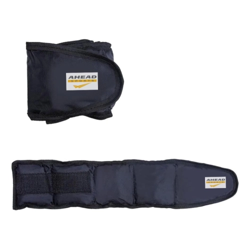 Par Caneleiras Capota Marítima 1kg Ahead Sports Treino de Força e Resistência