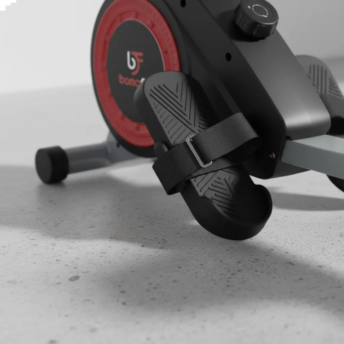 Remo Seco Simulador Aparelho Remador Para Musculação Academia Bonafit Preto